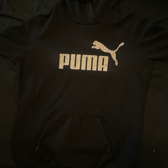 Fleece puma hoodie - Picture 1 of 3
